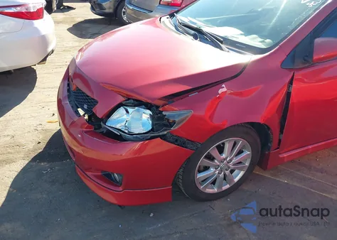 2010 Toyota Corolla S from USA, damaged, VIN 1NXBU4EE2AZ240309